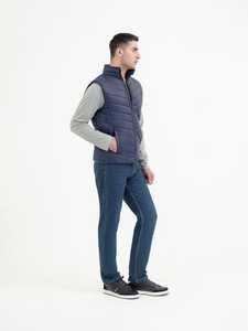 Veste sans manches matelassée pour homme, nouvelle mode 2025, légère, confortable et respirante, quantité en gros, veste matelassée pour homme - Product Image 3