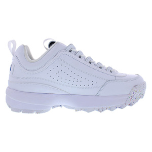 Chaussures de sport Fila Disruptor II Pride pour femmes, blanc/rouge/rouge orange, légères et souples, style marche, éclairées |   100% authentique - Product Image 1