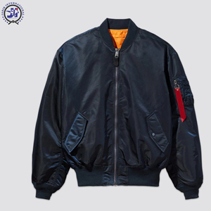 OEM ODM chaqueta bomber de hombre de peso ligero de alta calidad de talla grande 2024 logotipo personalizado impresión XXS cierre de cremallera abrigo de cuero al por mayor - Product Image 3