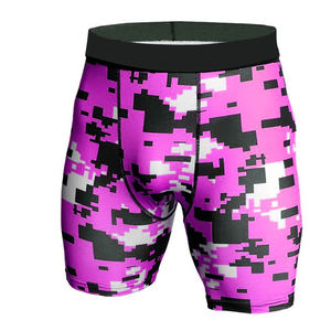 Short de protection à sublimation design personnalisé OEM ODM impression de logo Polyester Spandex vêtements de sport en gros respirant - Product Image 6