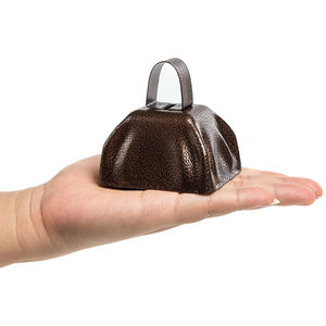 3 Zoll individuelle Farbe Kuhglocke Werbe-Rennen-Kuhglocke für Sport-Veranstaltungen Kuhglocken - Product Image 4