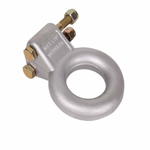 ใหม่3 "ลูเน็ตต์เหล็กแหวนพินเทิล12000Lb ชุบสังกะสีสไตล์ช่องรถพ่วง - Product Image 4