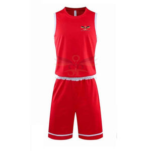 100% poliéster hecho uniforme de baloncesto profesional ligero cómodo uniforme de baloncesto - Product Image 1