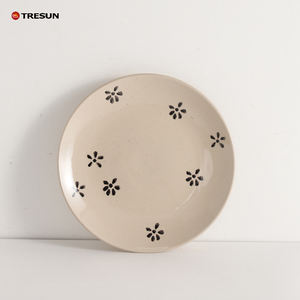 Taza de cerámica pintada a mano nórdica elegante, taza de café minimalista estética apta para microondas para la vida moderna - Product Image 3