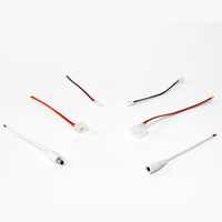 Conector de tira LED para interior/exterior al por mayor para conectores COB Neon 6x11 12V accesorios eléctricos de cable para iluminación de tira LED