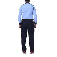 Conjunto de Uniforme de Guardia de Seguridad para Hombre, Camisa de Manga Larga, Pantalones, Ropa de Trabajo Profesional, Uniforme de Oficial de Patrulla, Fabricante
