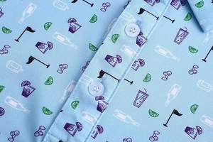 Novedades, polos para hombre, Media manga, secado rápido, estilo informal, logotipo personalizado, precio al por mayor, Polo por sublimación - Product Image 5