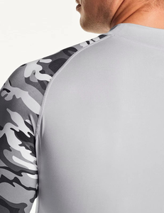 Rashguard pour hommes en sublimation, logo personnalisé, vêtements d'arts martiaux, rashguard d'entraînement, rashguard de Jiu Jitsu BJJ - Product Image 3