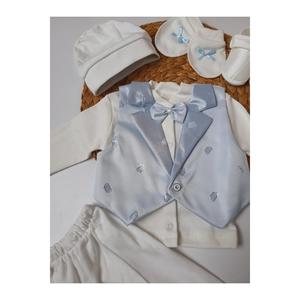 0 6 mesi neonato 100% cotone 6 pezzo speciale giorno Mevlüt circoncisione Set con gilet circoncisione Rack Mevlüt supporto