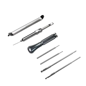 DIVIED INTERNATIONAL Plaque de reconstruction maxillo-faciale réutilisable 2,4 mm L avec vis en titane et kit d'instruments manuels MOL - Product Image 4