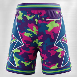 Pantalones Cortos de Malla Esenciales con Ajuste Tradicional y Comodidad Confiable para Descansar a Diario y Usar en el Fin de Semana Informal - Product Image 2