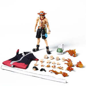 New 30 cm Plastic <b>Action</b> <b>Figure</b> Set-Portgas D Ace for One Piece for Collecting Decorating Promotion Featuring Unique Character - Product Image 2