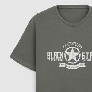 T-shirt avec logo personnalisé | T-shirt en coton unisexe en gros | Fabricant de t-shirts imprimés à manches courtes - Product Image 2