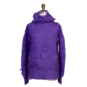 Service ODM personnalisé très demandé : sweat à capuche en mohair duveteux, tissu en polaire brossé, motif uni, tricoté pour l'hiver - Product Image 4