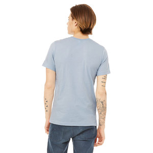 เสื้อยืดผู้ชายทำจากผ้าฝ้ายธรรมดาสีขาวระบายอากาศได้ดีอย่างยั่งยืน - Product Image 6