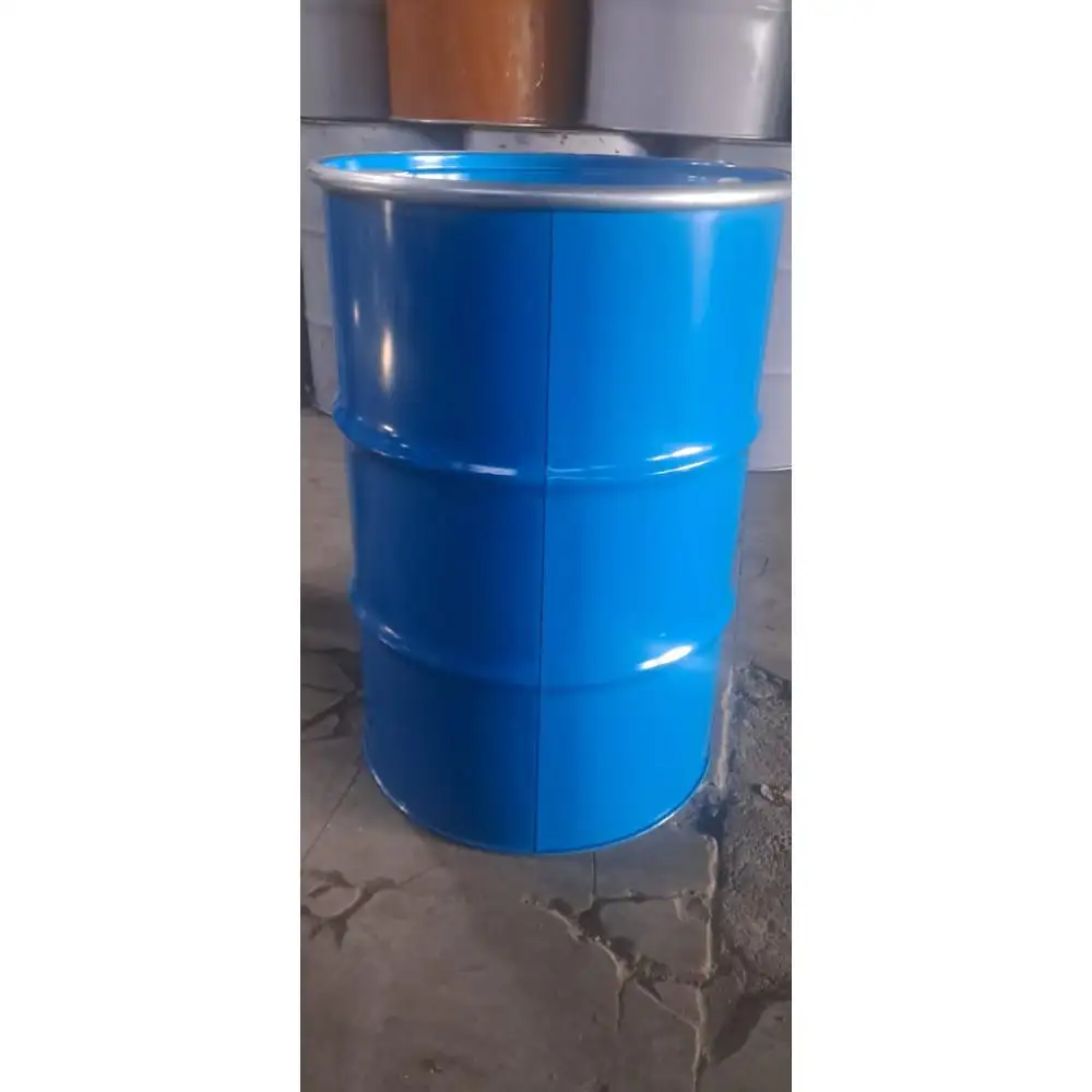 Tambor suave de aço SSS super vendido, ótimo uso para armazenamento de líquidos em grande quantidade, tambor de combustível pintado à mão, tambor grande e suave