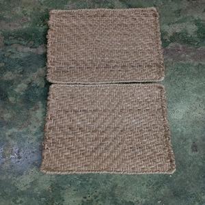 2025 mejor precio alta calidad suave versátil moderno Handloom Dhurrie algodón trenzado Jacquard técnica alfombras de tejido plano pila de bucle - Product Image 2