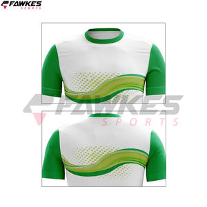 ปรับแต่งการออกแบบของคุณเองในสีทึบเดียวพิมพ์โลโก้ที่กําหนดเองเสื้อวอลเลย์บอลดีไซน์ใหม่ล่าสุด - Product Image 6