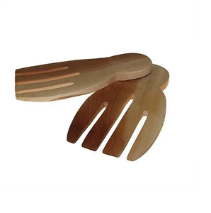 Cuchara de mano de madera de acacia natural, cuenco para servidor de frutas, cocina de Hotel, accesorios de Catering, el mejor diseño, superventas - Product Image 5