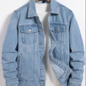 Vestes en jean d'hiver vintage Champ King pour hommes, boutonnées, 100 % coton, lavage à l'eau de Javel écologique, tendance 2025 - Product Image 4