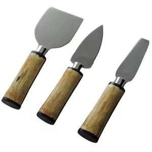 Dernier lot de 4 couverts de luxe Vaisselle élégante de Noël en acier inoxydable avec manche en acrylique Couteau à fromage Cadeau d'épandage - Product Image 2