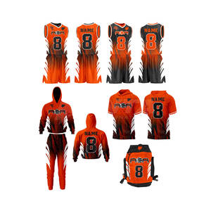 Uniforme de baloncesto de MOQ bajo hecho profesional Venta directa de fábrica Uniforme de baloncesto de tamaño adulto - Product Image 1