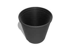 3 Gallon Modern Black <b>Plastic</b> Container Planter for Home Garden Nursery & <b>Greenhouse</b> Use - Product Image 3