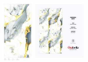 Golden Endless Porcelain Floor Wall <b>Tiles</b> 600x1200 Trendy Large Format <b>Tile</b> Collection - Product Image 3