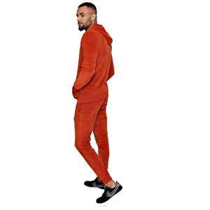 Vente flash 2026 Nouvelle mode Ensemble de survêtement d'hiver pour homme en velours élégant Prix de gros - Product Image 5