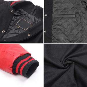 Veste universitaire personnalisée avec broderie par impression de logo Style collège personnalisé OEM ODM approvisionnement direct du fabricant en usine - Product Image 5