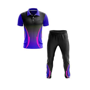 Ensemble de tenue de cricket personnalisée par sublimation pour hommes, tailles adultes, chemise de cricket à manches courtes et pantalon, uniforme de cricket pour hommes - Product Image 5