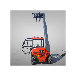 Nouvelle conception de chargeuse compacte ERT1500 1350 kg Chargeuse télescopique multifonction Transmission hydrostatique Moteur Caterpillar 6 tonnes - Product Image 4