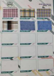 ผ้าลายตารางทอคุณภาพพรีเมียม 100% โพลีเอสเตอร์ สำหรับตัดเย็บชุดนักเรียน - Product Image 5