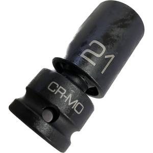 APLUS-Zócalo giratorio de impacto, cabezal giratorio de 30 grados, 22mm, 1/2 \ ", DR, MM, diseño de junta sin pasador, características hexagonales personalizables, OEM - Product Image 1