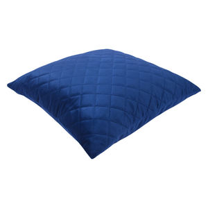 Housse de coussin en coton flammé 100% coton, motif floral moderne, imprimée à la main, anti-acariens, anti-bactérienne, rouge impérial - Product Image 4