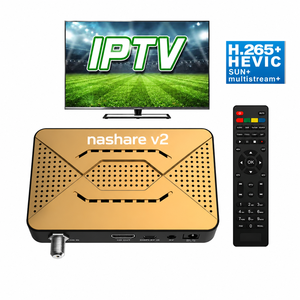 Receptor de <span class=keywords><strong>TV</strong></span> Satelital Nashare V2 Mini, Decodificador DVB-S2, Decodificador FTA Gratuito, Sintonizador DVB LNB, Receptor Digital, Decodificador - Product Image 4