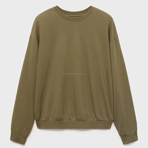 เสื้อมีฮู้ดและเสื้อสเวตเตอร์ผู้ชายแนวสตรีทเสื้อสเวตเชิ้ตผ้าฝ้ายคอกลมสำหรับผู้ชาย - Product Image 3