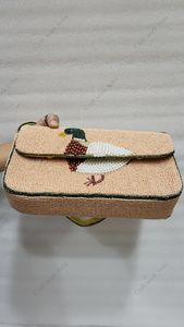 duck beaded shoulder <b>bag</b> Indian fully handcrafted for <b>women</b> handmade luxury evening party fashion handbag artwork design style - Product Image 3
