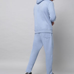 Conjunto Deportivo Moderno para Hombre, Estilo Urbano, Premium, para Uso Diario, con Capucha, Ligero, 100% Algodón, Corte Regular, Informal, para Correr - Product Image 3