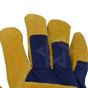 Gants de travail en cuir de protection du travail de conducteur d'assemblage de meilleure qualité avec des gants en cuir de service OME du Pakistan - Product Image 6