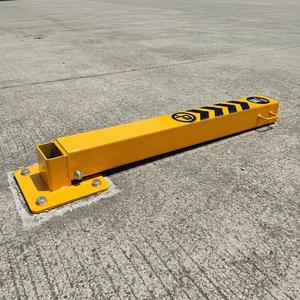 Barrera de Estacionamiento Plegable de Acero de 60 cm, Poste de Estacionamiento con Cerradura para Estacionamiento de Autos, Equipo de Estacionamiento para Garajes - Product Image 4