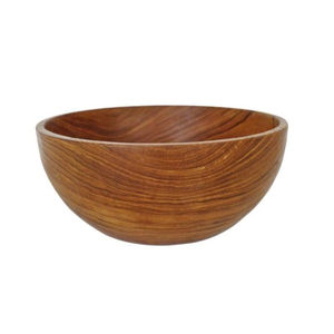 Stylish Round Wooden Bowl Salad Fruits <b>Popcorn</b> Serving Bowl for Table Centerpiece Salad Bowl by Royal Home Collection Suppliers - Product Image 5
