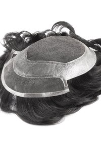 Peluca de encaje frontal Mono para hombre 8x10 color #3 mejor calidad fabricada directamente en peluca Bangladesh oferta al por mayor disponible - Product Image 3