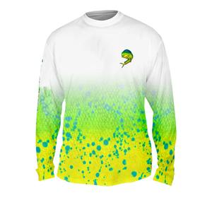 Sweat-shirts de pêche pour hommes personnalisés, design gratuit d'usine, sweat-shirt de pêche à manches longues, UPF, séchage rapide, polyester - Product Image 5