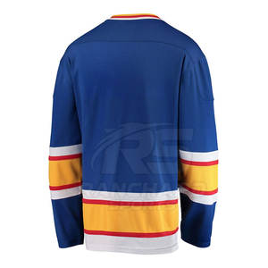 Camiseta de Hockey sobre Hielo de Poliéster 100% para Entrenamiento de Equipos Deportivos, Hecha a Medida, Calidad Superior, Ropa Masculina - Product Image 3