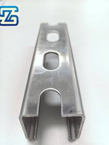 Fabbrica personalizzabile in acciaio inox monostrut tipo chiglia solare U canale Perlin Brace materiale piegatura servizio - Product Image 4