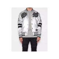 Veste en satin de soie teintée de haute qualité, personnalisable avec votre propre style, qualité professionnelle, respirante, pour l'hiver, prix abordable, très vendue, coupe classique