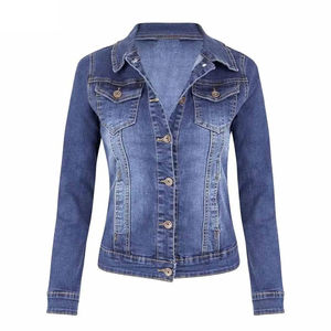 Wholesale High Quality Custom Printed Customized Denim Jackets for Women - Product Image 1
