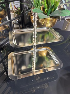 Base para Pastel de Metal Decorativa con Aspecto Premium, Agrega Sofisticación a Pasteles de Boda y Arreglos de Postres para Fiestas - Product Image 5
