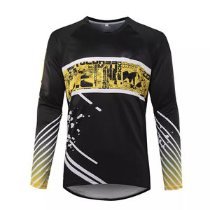 Vêtements de sport unisexes respirants à fort impact, imprimés, combinaison de motocross, été, % polyester, grande taille, services personnalisés d'équipe OEM - Product Image 2